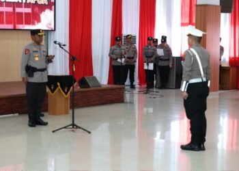 Kapolda Papua Pimpin Sertijab Pejabat Utama dan 13 Kapolres, Perkuat Kinerja Organisasi