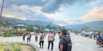Polres Tolikara Perkuat Patroli Siaga Antisipasi Gangguan Kamtibmas di Karubagat