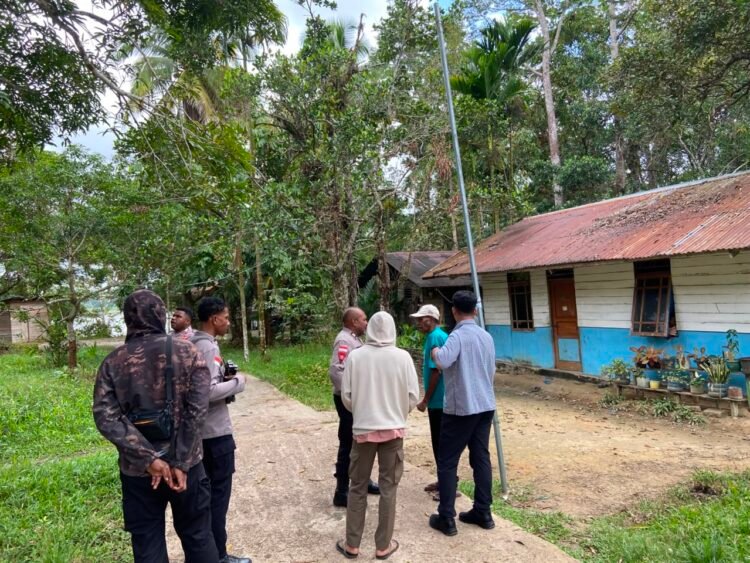 Patroli Rutin Polres Boven Digoel Hadir Jaga Keamanan di Tengah Aktivitas Warga