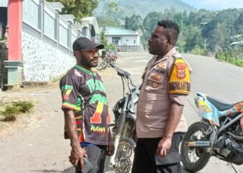 Jelang HUT RI ke-81, Polres Tolikara Ajak Warga Jaga Persatuan dan Keamanan Lingkungan