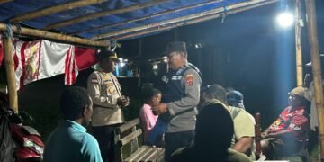 Patroli Malam Ditingkatkan, Polres Sarmi Ajak Warga Bersama Jaga Kamtibmas