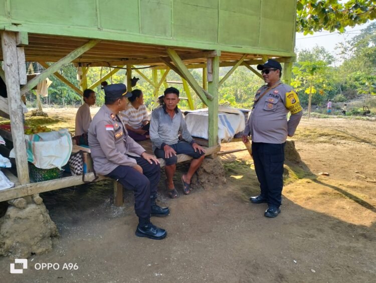 Polres Biak Numfor Intensifkan Patroli Cegah Karhutla, Sasar Petani dan Tokoh Adat