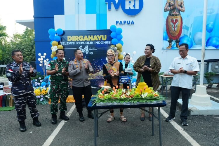 Polda Papua Hadiri Ramah Tamah HUT ke-64 TVRI, Sinergi Media Terus Dijaga