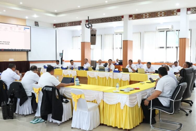 Polda Papua Perkuat Pengawasan dan Evaluasi melalui Audit Kinerja Itwasum Polri Tahap II T.A. 2026