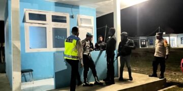 Patroli Malam Polres Mamberamo Tengah, Objek Vital Kobakma Dipastikan Aman