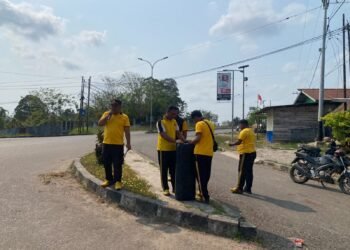Polres Boven Digoel Gencarkan Imbauan Pencegahan Karhutla di Tengah Masyarakat