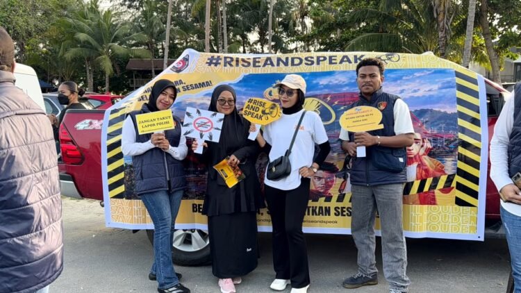 Kampanye Rise and Speak, Polda Papua Ajak Masyarakat Putus Rantai Kekerasan