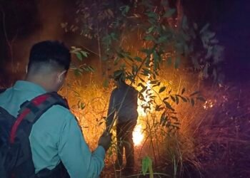 Sinergi TNI-Polri dan Warga, Karhutla di Yanggandur Berhasil Dipadamkan