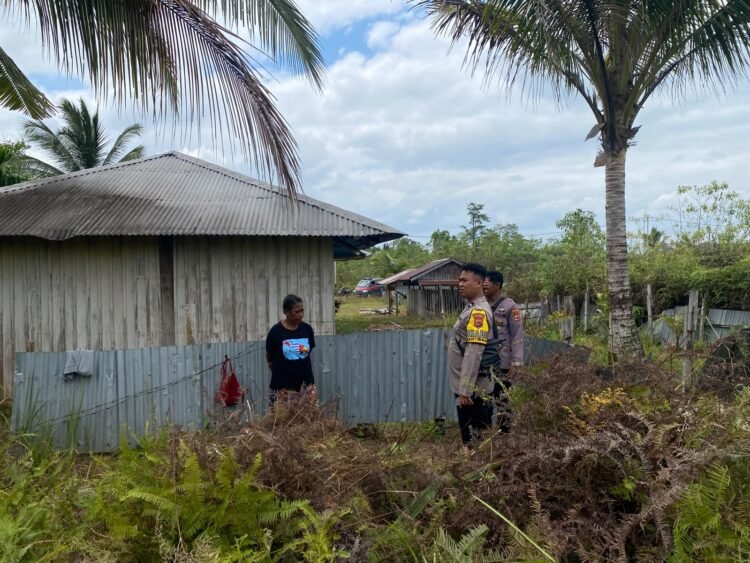 Cegah Kebakaran, Sat Binmas Polres Boven Digoel Gencarkan Sambang dan Imbauan kepada Masyarakat