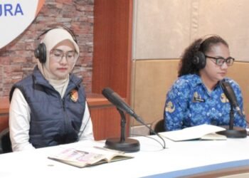 Polisi Menyapa di RRI Jayapura, Polda Papua Ajak Masyarakat Berani Laporkan Kekerasan terhadap Perempuan dan Anak